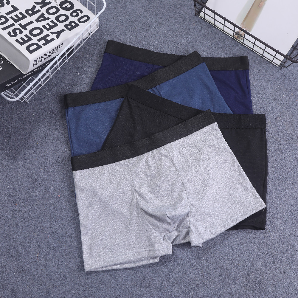 Breathable Soft Milk Silk Boxer Men's Underpants - CJdropshipping