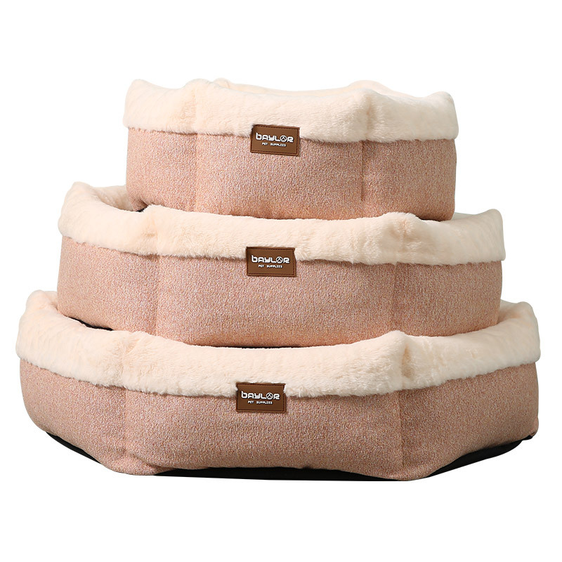 Bring comfort to your furry friend with our fluffy and washable dog bed! Made with soft and durable materials, this bed will provide your pet with a cozy place to rest and relax. And with its machine washable design, keeping it clean and fresh has never been easier! Cats love them too!