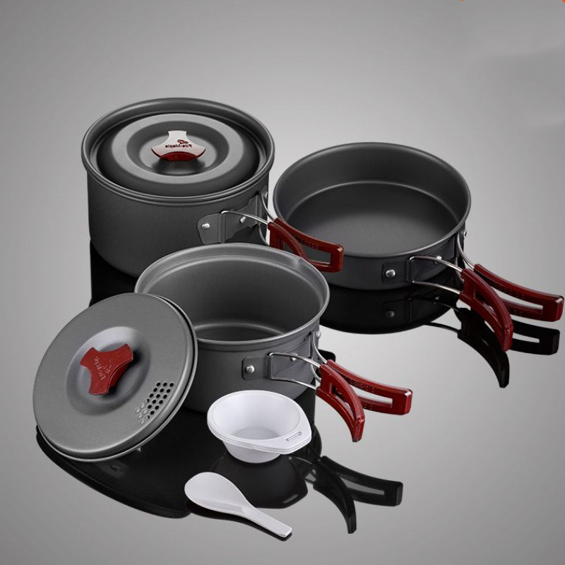 5745fabf f43d 4e73 b0df fecd94fcb87e - Camping Cookware Set of Pots and Pans