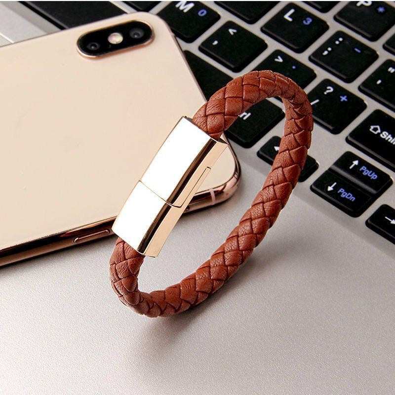 Usb Data Cable Bracelet Creative Braided New Mobile Phone Charger Ip Ios  Data Cablecolorblack  Fruugo IN