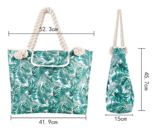 Women's Print Beach Bags | Shopping Totes
