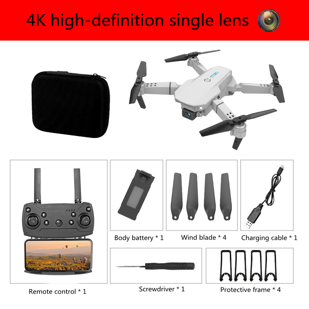 E88 Drone Aerial Photography Of High-definition Folding Four Axis Aircraft - Picture 12 of 20
