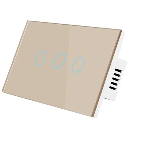 Color: Gold 3Gang - Wireless Remote Control Switch