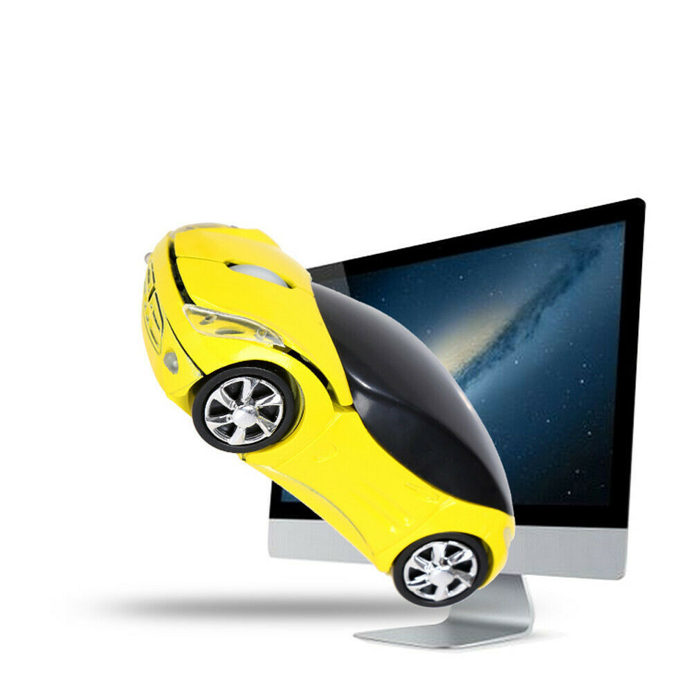 Souris de voiture sans fil TDRTECH 2,4 GHz Souris optique de jeu cool  voiture de sport, souris sans fil, DPI 1600, 3D – Or : :  Électronique