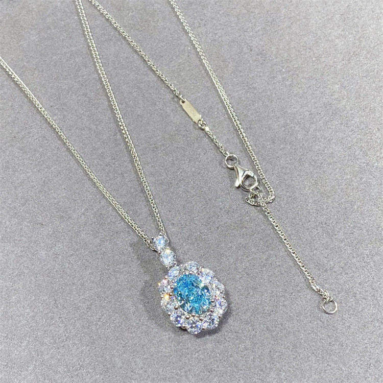 Aquamarine Silver Set Necklace Earrings Ring