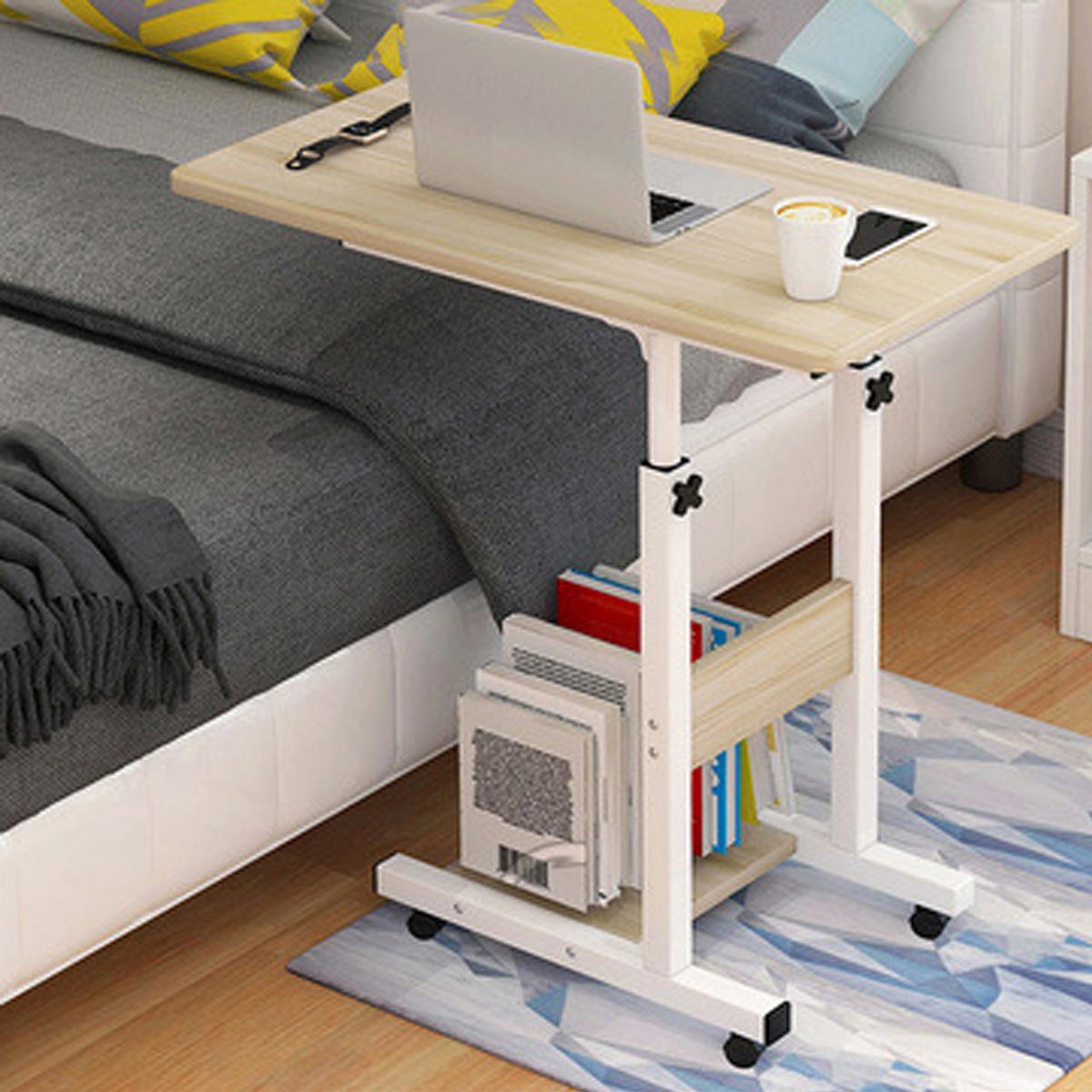 Removable Simple Small Table With Shelf Beside The Bed - CJdropshipping