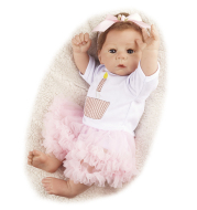 Lifelike 21 inches Kaliyah New Silicone Reborn Baby Doll