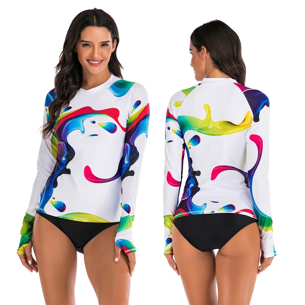 Casual Split Long-sleeved Surfing Suit