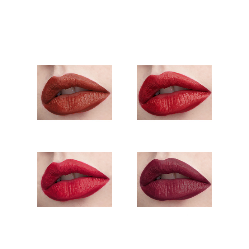 Red, Brown and Orange Red Matte Lipstick - One Buy Club
