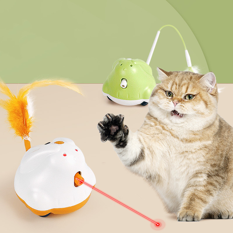 USB Rechargeable Electric Infrared Cat Teaser