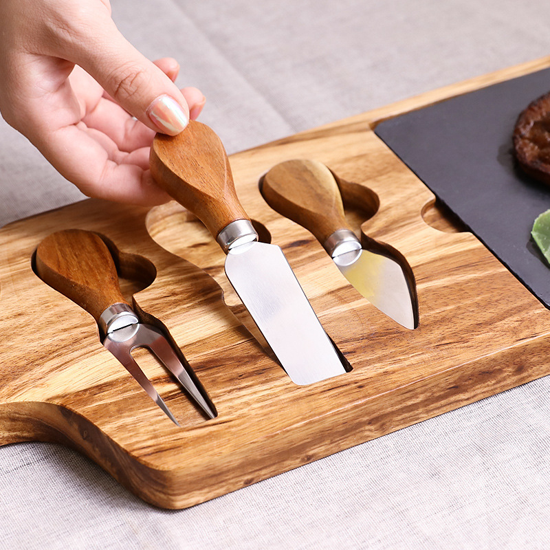 Meat And Cheese Platter Board Set
