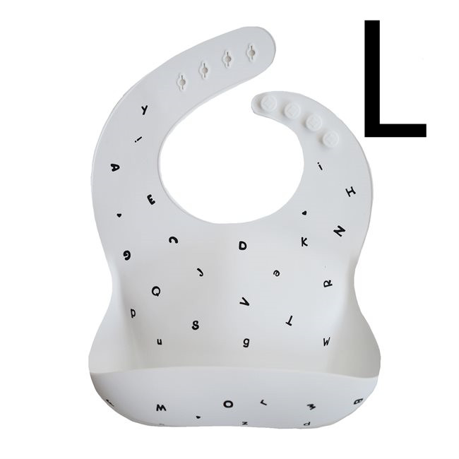 "Soft and comfortable baby silicone bibs"