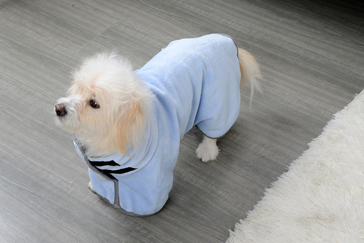 Quick-drying Pet Absorbent Towel Dog Bathrobe Pet Dog Bath Towel For Dogs Cats M - Picture 11 of 13