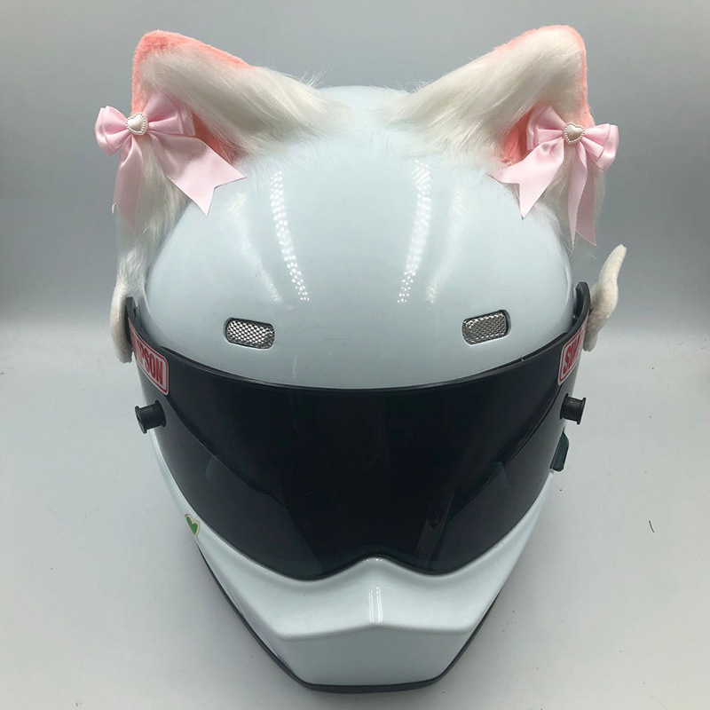 Three-Dimensional Cat Ear Ski Helmet Accessories