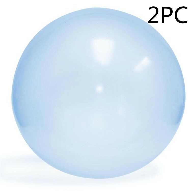 Big Inflatable Ball Children's Toy Elastic Ball Water Ball Bubble Ball Inflatabl - Picture 11 of 30