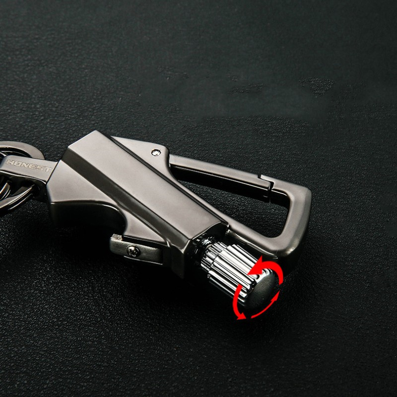 Indestructible Flint Lighter Metal Keychain Lighter Wild Fire Ten Thousand Times Stronger