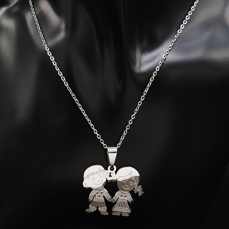 Stainless Steel Necklace Jewelry Boy Girl CJdropshipping