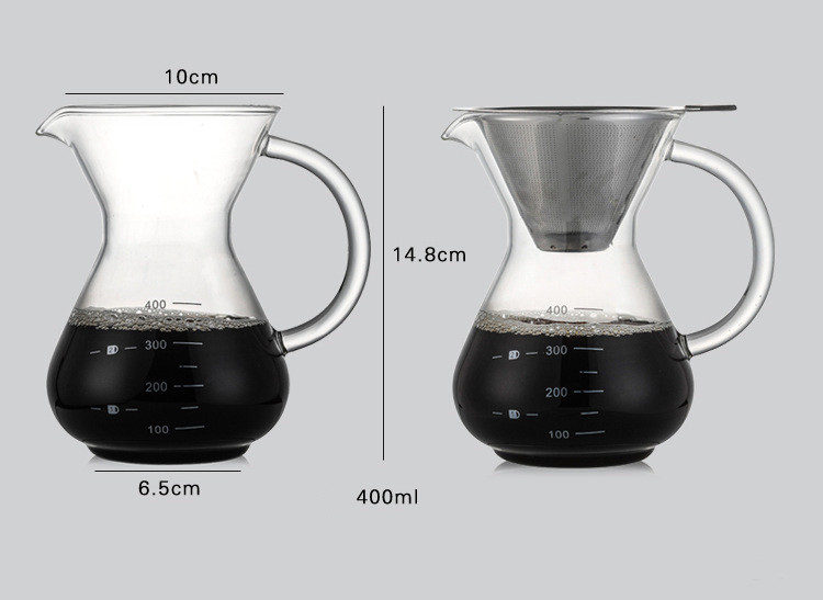 Milano glass coffee maker model 1