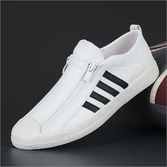Men Casual Leather Sneakers
