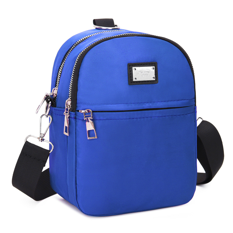 6677c8dc 296d 4645 8ec9 4214dd898fd9 - Pure Color Lightweight Three-Purpose Small Cloth Bag Backpack