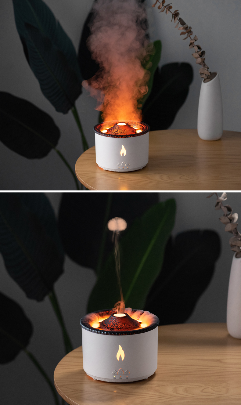 Serene Peak Volcano Shaped Aromatherapy Diffuser/Humidifier 21