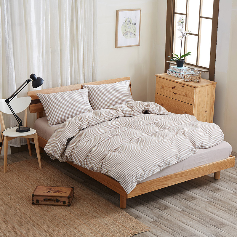 Pure cotton four-piece bed sheet set