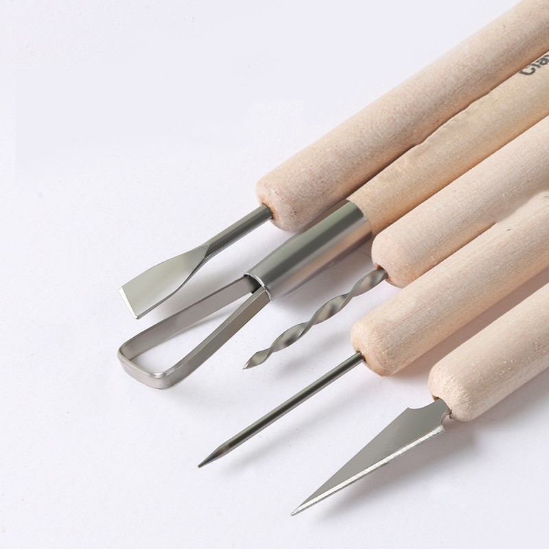 Clay Sculpture Pottery Tools Multi-specification Multi-function Carving  Combination Art Supplies Set