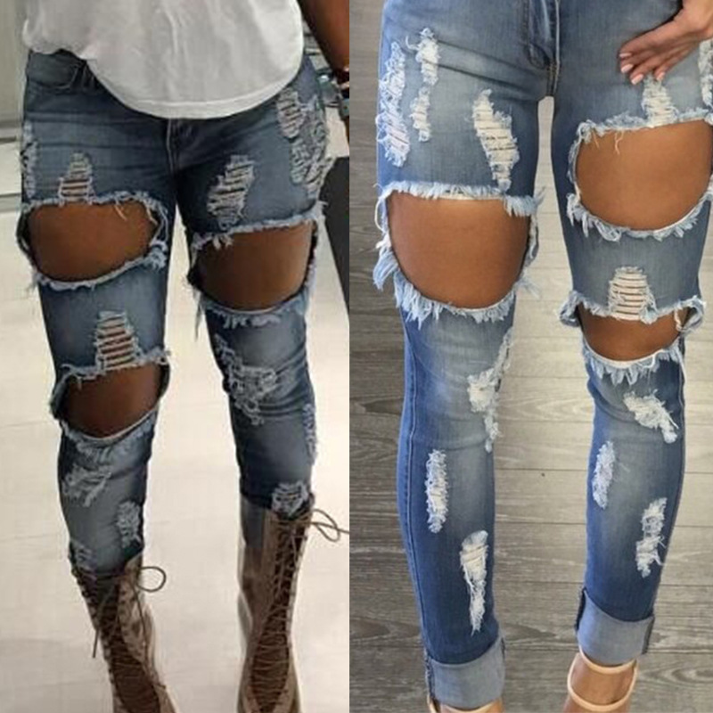 Transcend skud katastrofale Women's multi ripped jeans – F-o-c-u-s Apparel, LLC