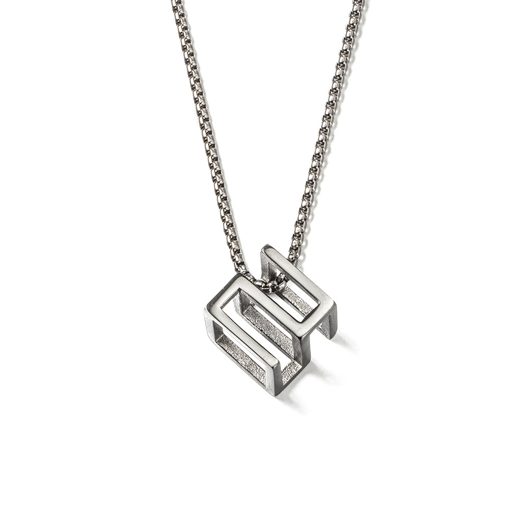 6a8728dc 2270 46f0 85f9 91aec87d53a2 - Creative Rubik's Cube Couple Necklace Fashion Love Pendant