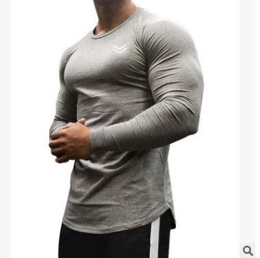 6afd0a3d bd13 4309 90d5 9a1d964a4239 - New Long Sleeve T Shirt Sport Men Gym Shirt Quick Dry Gym Fitness Bodybuilding Tops