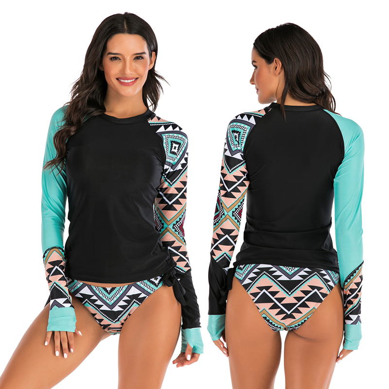 Casual Split Long-sleeved Surfing Suit