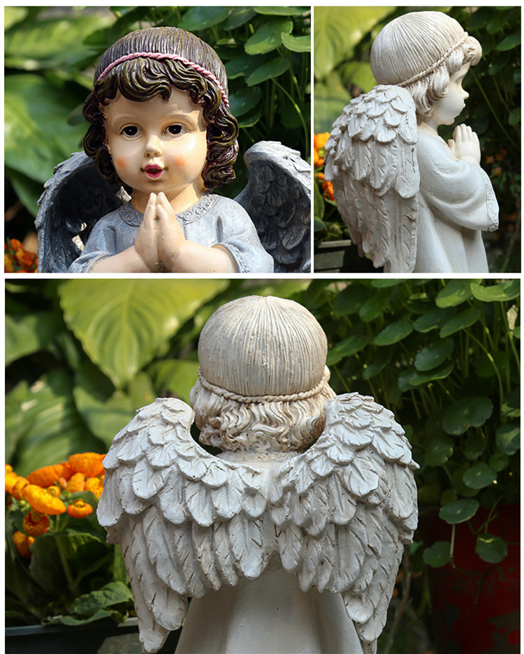 carrousel statue ange jardin