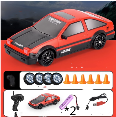 2.4G Drift Rc Car 4WD RC Drift Car Toy Remote Control GTR Model