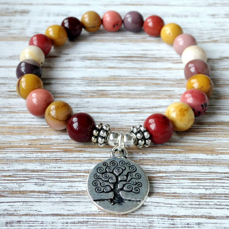 Natural Stone Yellow Stone Bracelet CJdropshipping