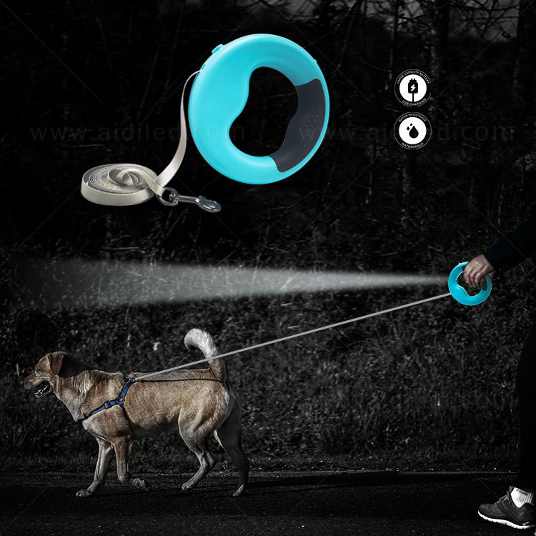 LED Automatic Traction Rope For Pets