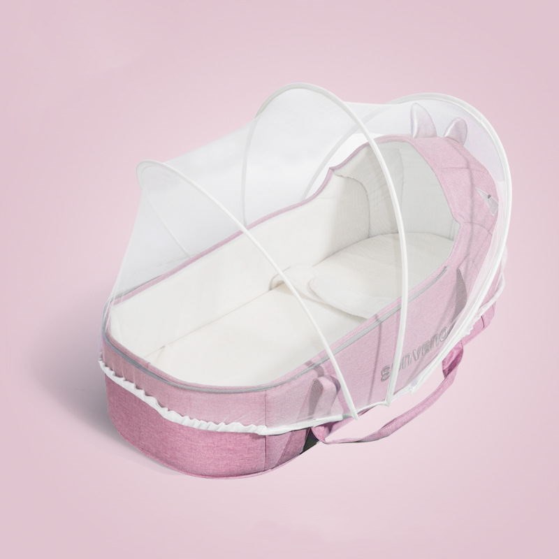 Portable Baby Carrycot Bassinet Baby Travel Bed