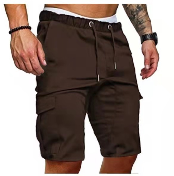 6d706441 4c8c 4000 861d d2cbf5f891b1 - Colorful Fashion Slim Belt Casual Shorts