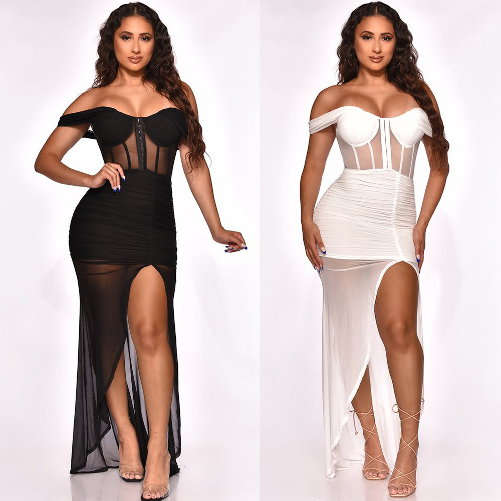 Strapless Slim Dress Nightclub Clothes Cjdropshipping 