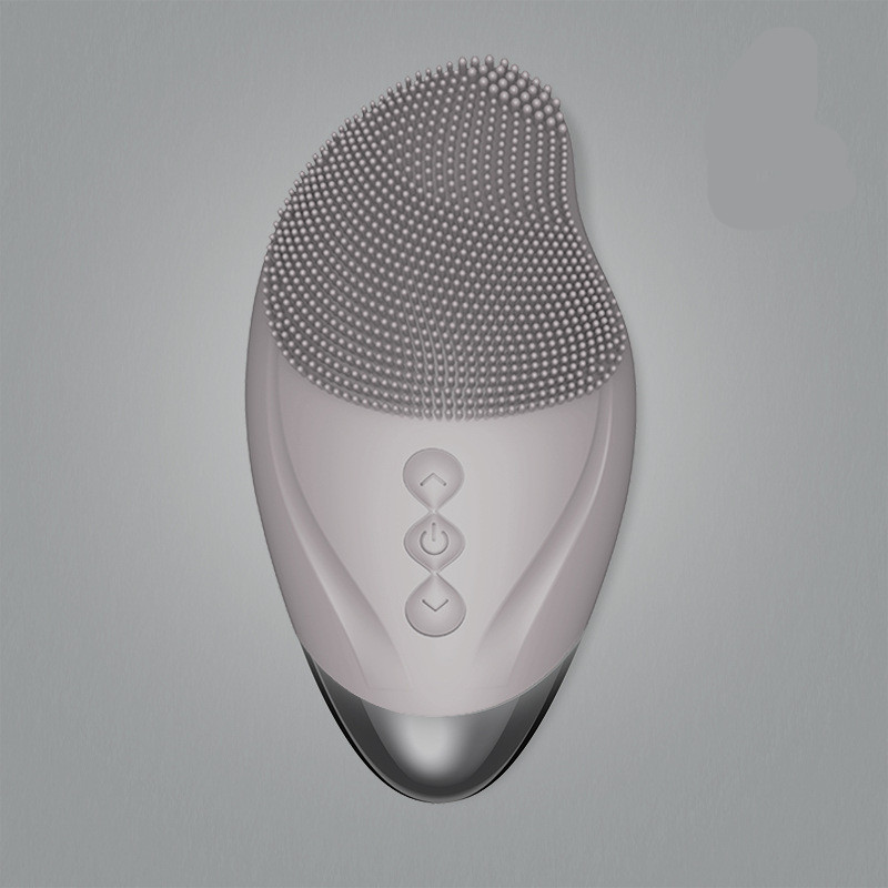 Heated electric silicone cleansing instrument