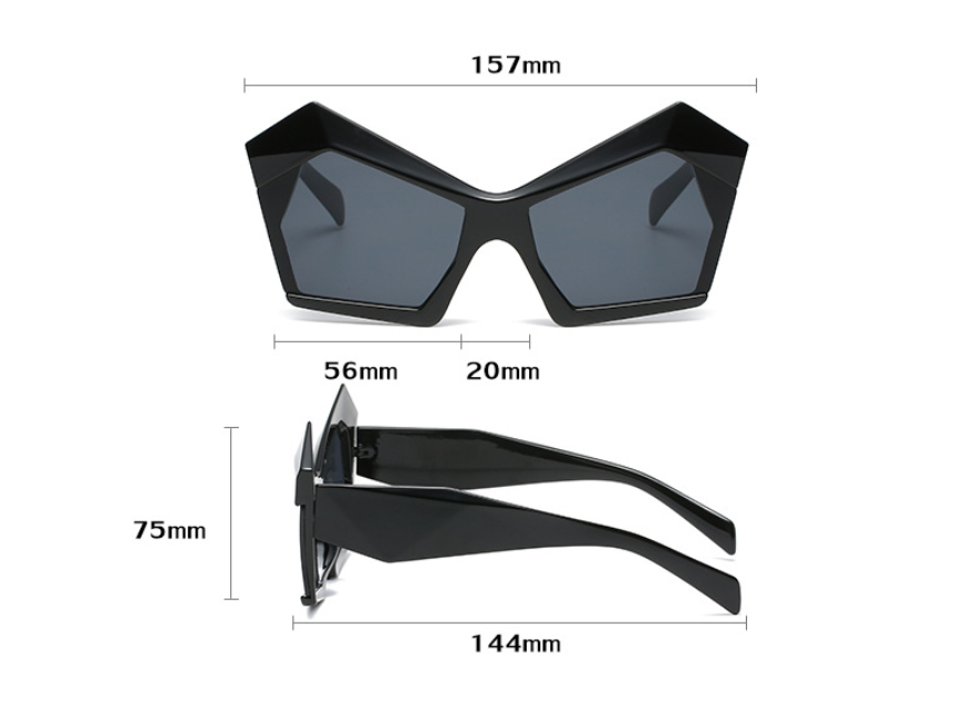 Zenia - Sunglasses Polygon High quality stylish Sunglasses 2
