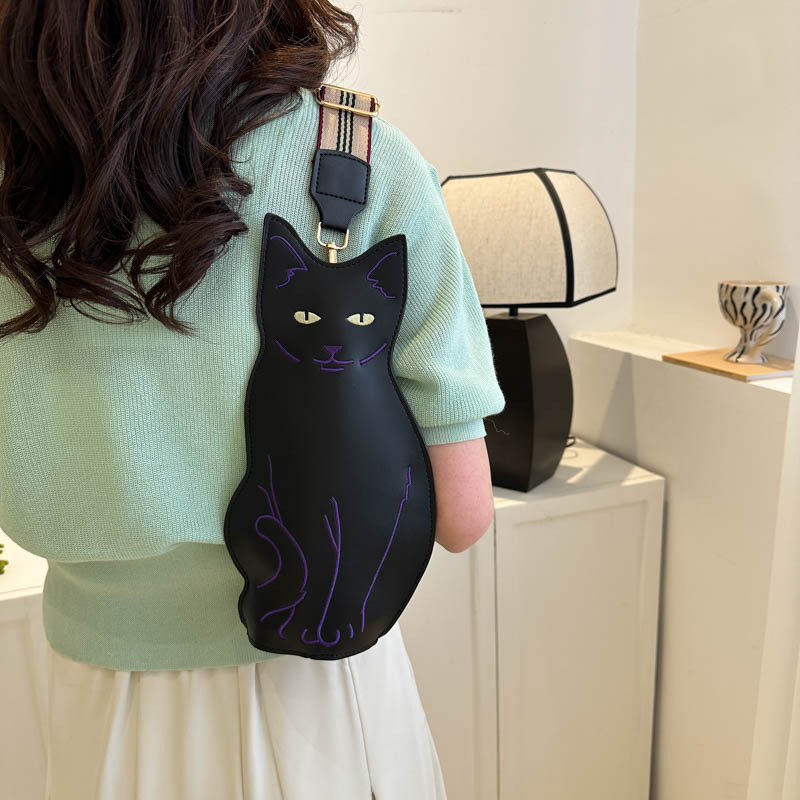 Cute Cat Women's Chest Bag