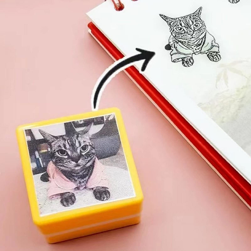 Custom Cat Stamp DIY Figure Print Personalized Dog Chapters