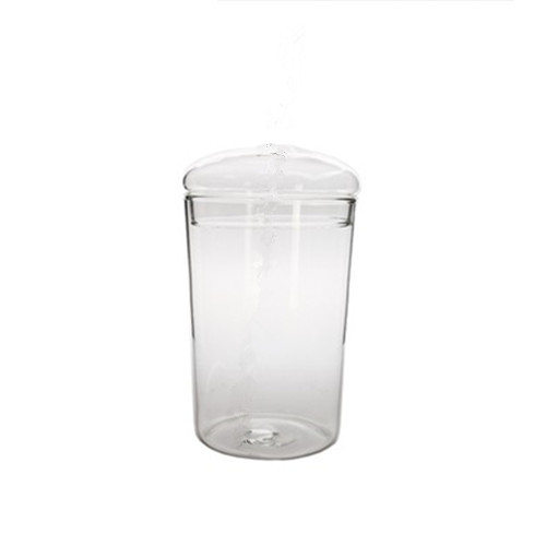 Las Vegas glass cup with dome lid