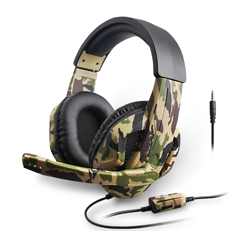 Camouflage gaming headset northwest-liquidations.myshopify.com