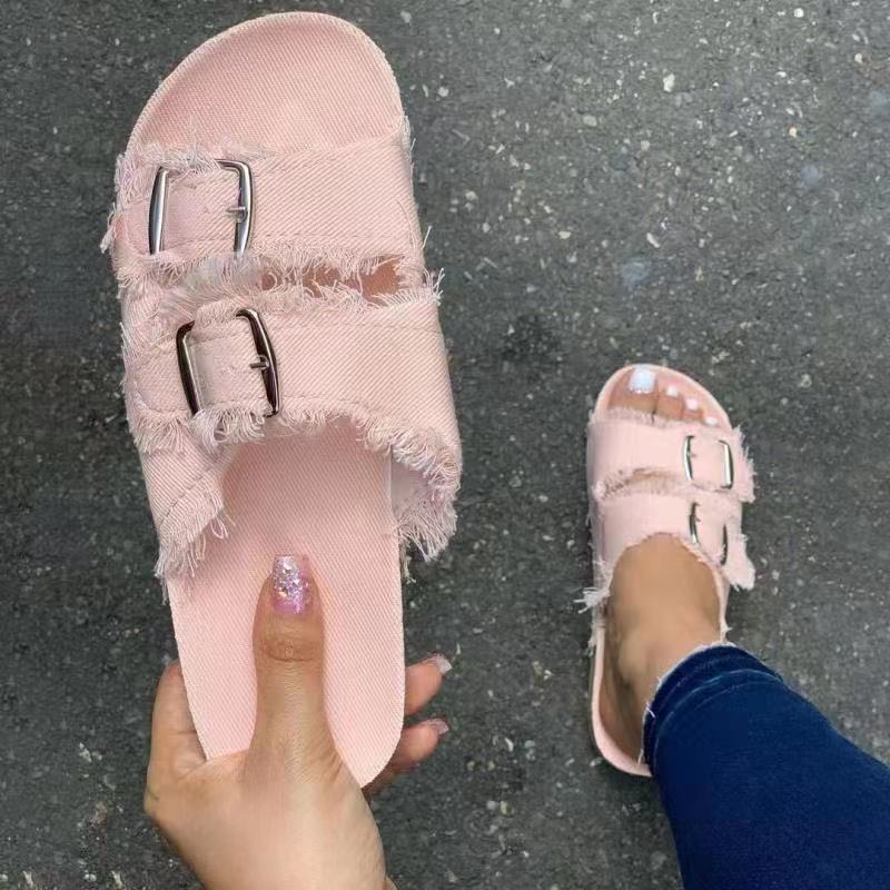 71f9f6ff 7112 403d b757 1e1d8ceca861 - Fashion Denim Buckle Sandals And Slippers Ladies Casual Beach Slippers