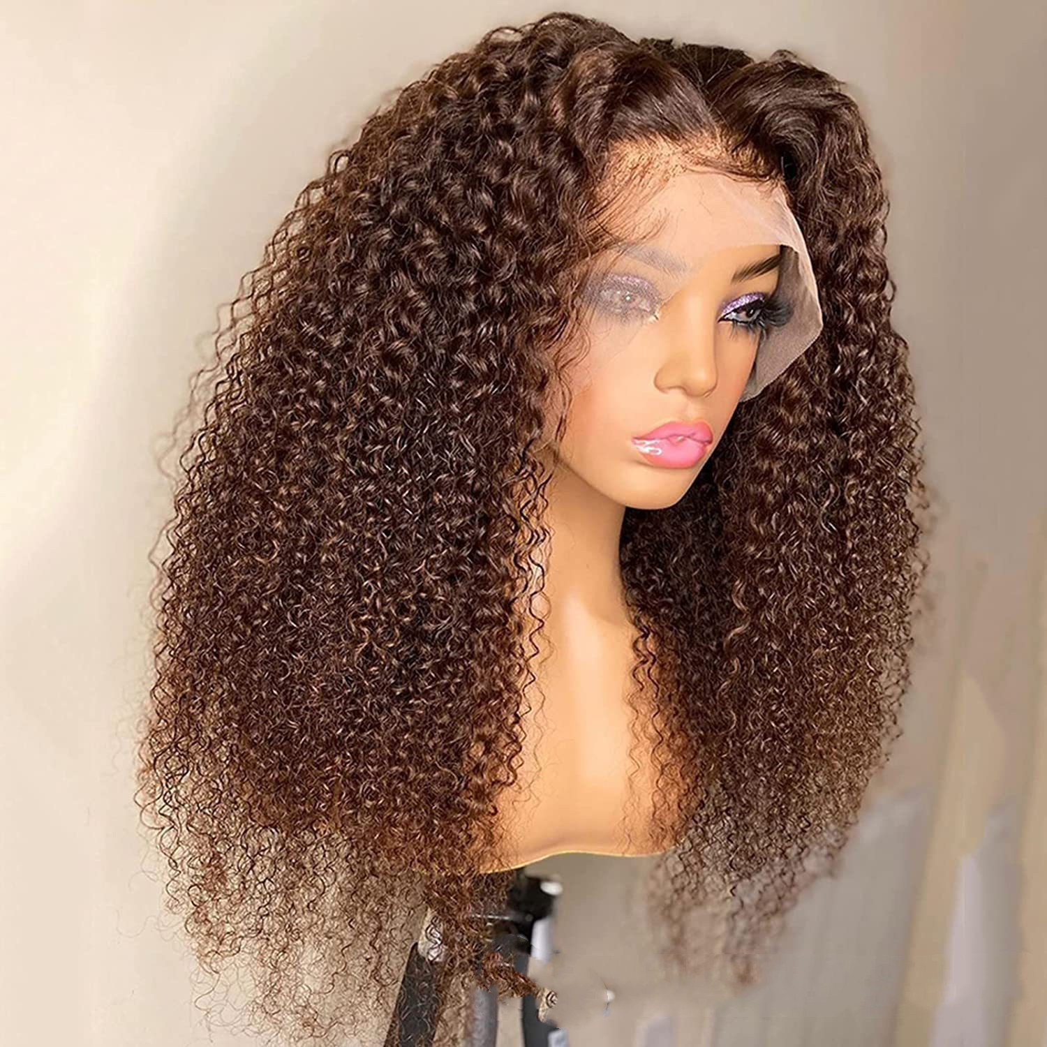 Premium Curly Synthetic Lace Front Wig