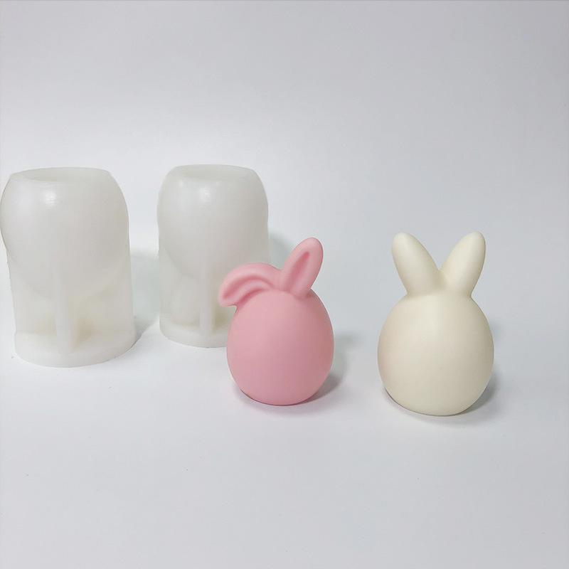 Easter Faceless Rabbit Head Baking Cake Candle - 34 - Smart and Cool Stuff