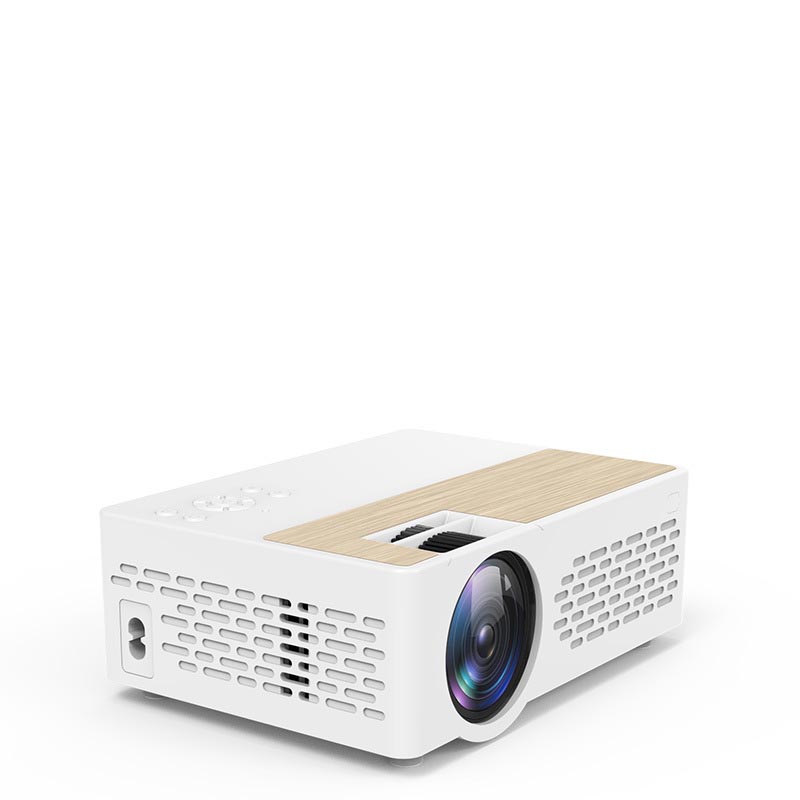 Best & Cheap Mini Portable Wi-Fi Smart Phone Projector - Side view