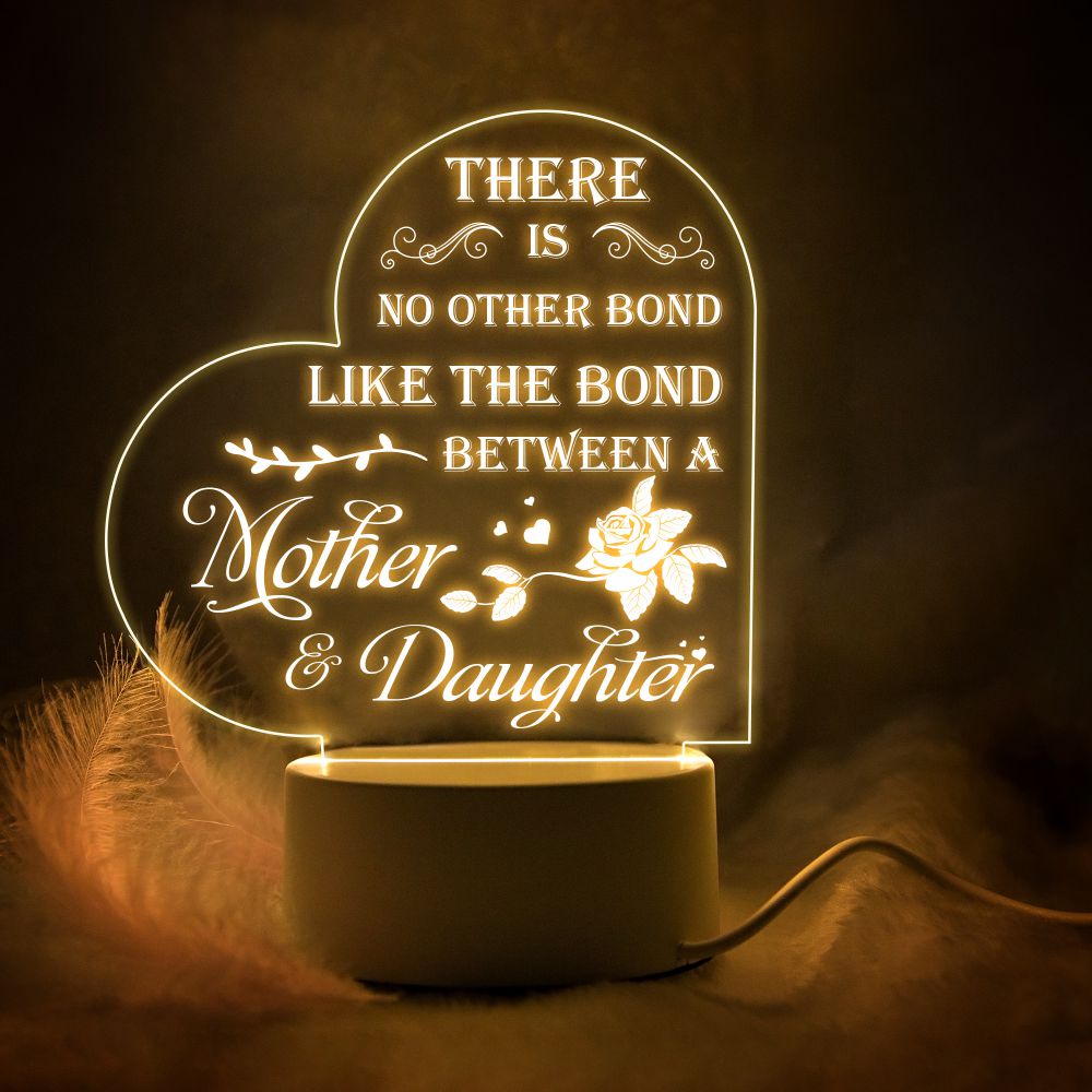 Small Night Light Warm Mother Room Decoration Personalized Ornaments