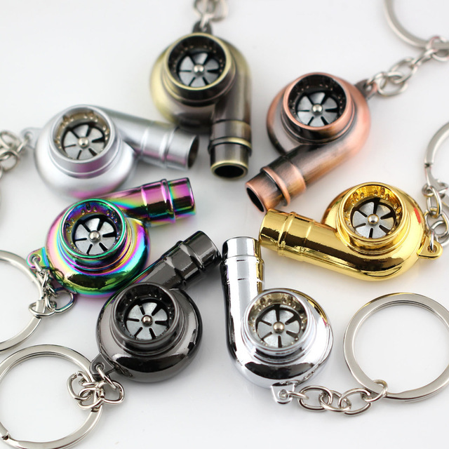 Turbo Keychain Metal Whistle Sound Supercharger CJdropshipping